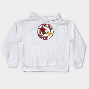 Woodys Hot Rod Garage Kids Hoodie